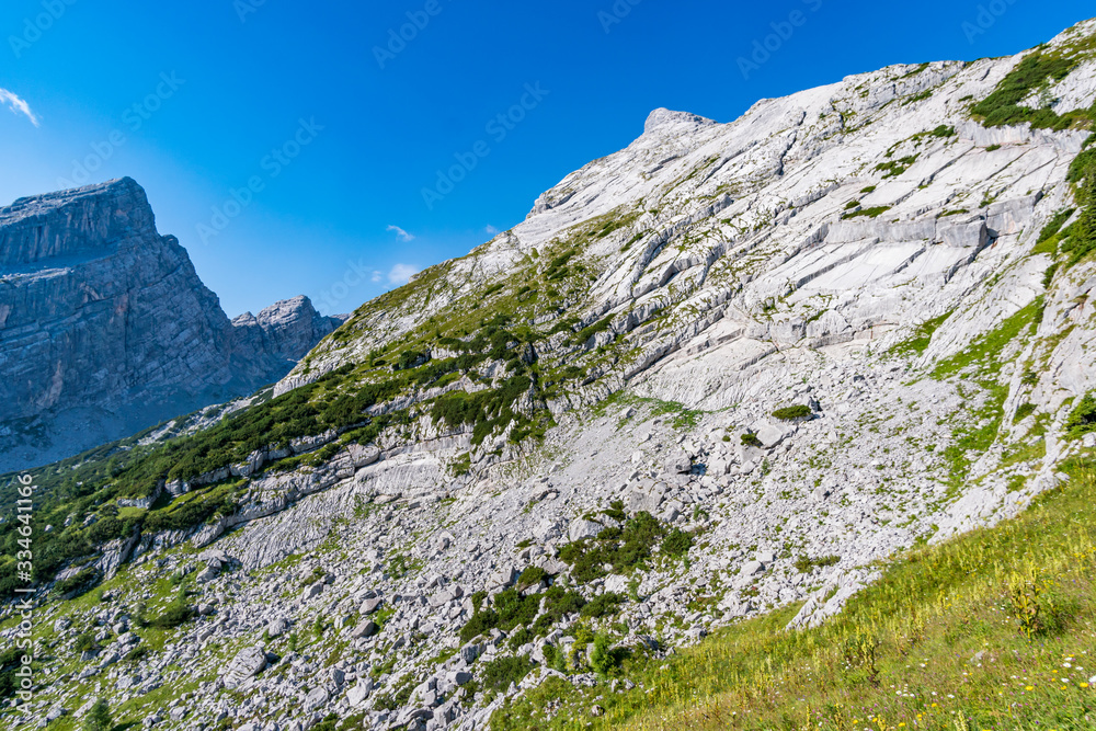 Mountain tour on the Watzmann