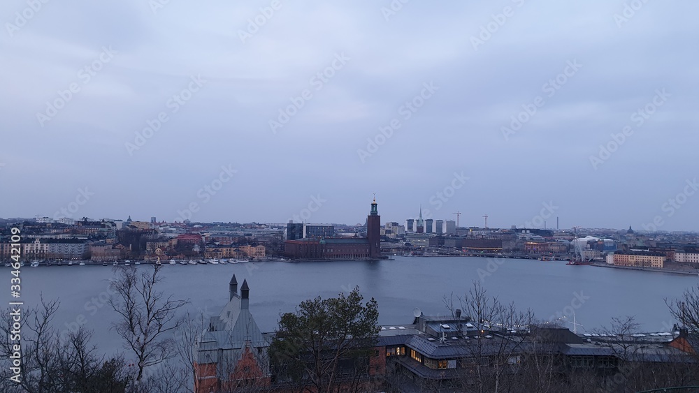 panorama of stockholm