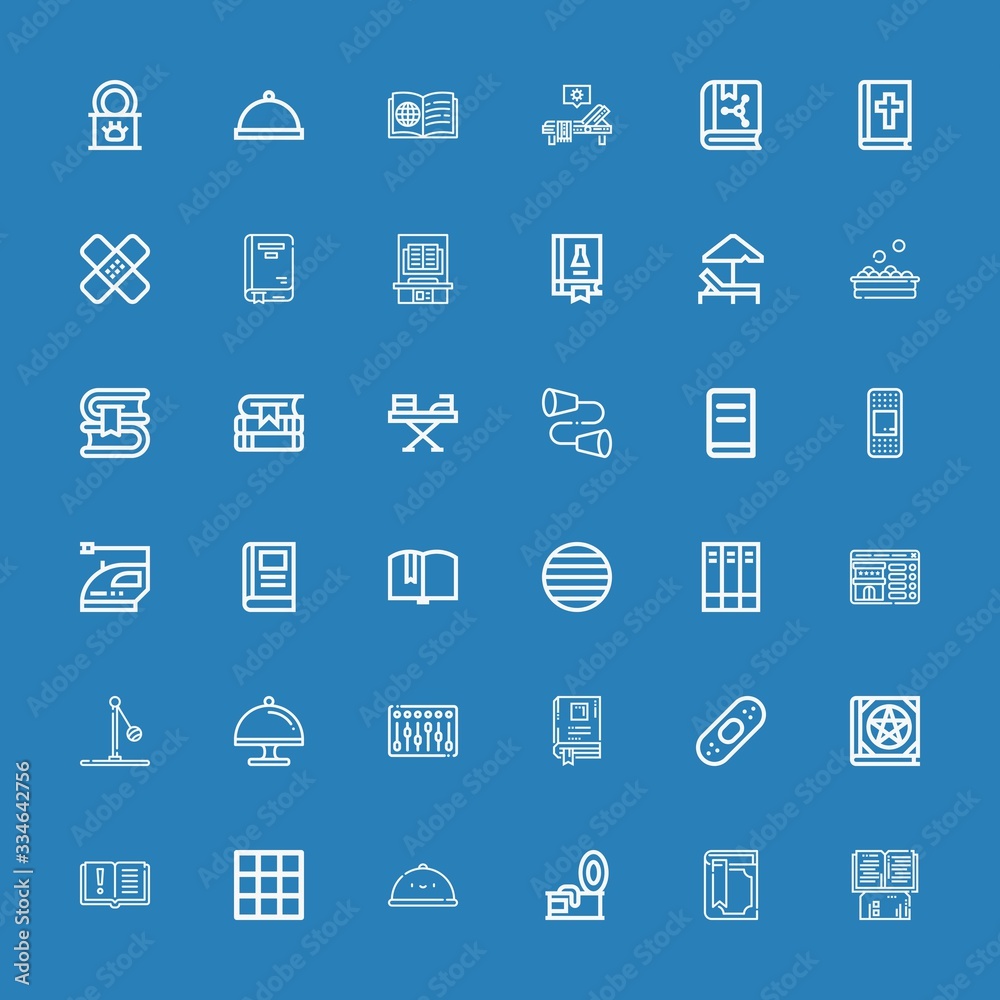 Editable 36 cover icons for web and mobile Editable 36 cover icons for web and mobile