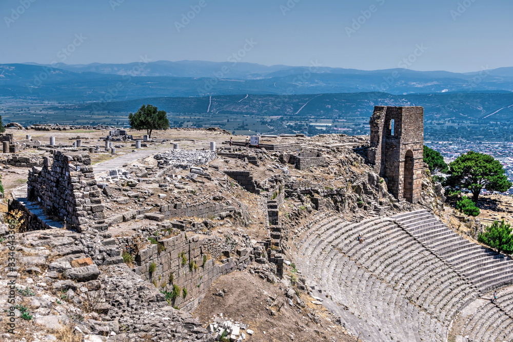 Pergamon Ancient Theatre in Turkey