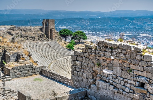 Pergamon Ancient Theatre in Turkey