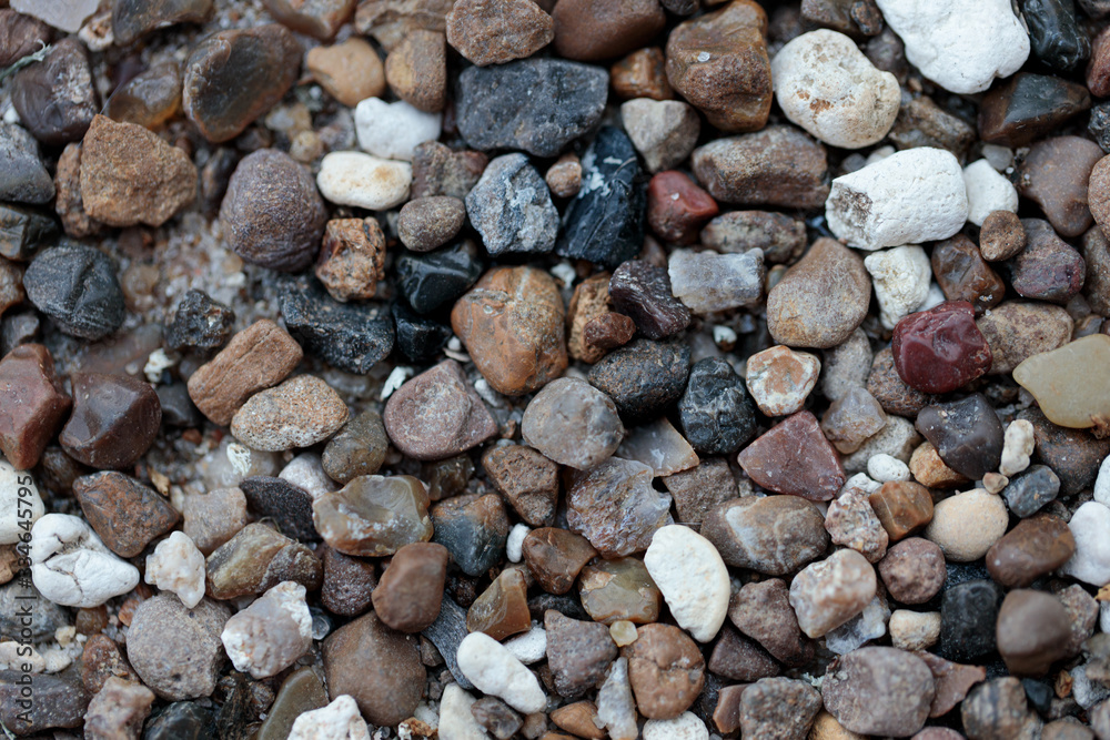 pebbles on the beach