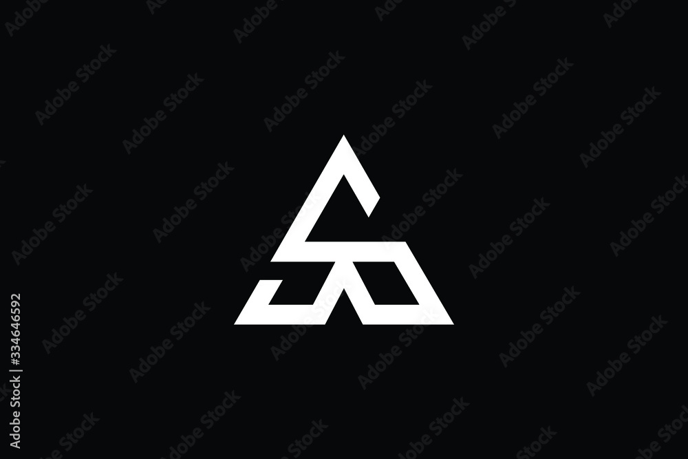 Minimal elegant monogram art logo. Outstanding professional trendy awesome artistic S SW WS initial based Alphabet icon logo. Premium Business logo White color on black background Minimal elegant monogram art logo. Outstanding professional trendy awesome artistic S SW WS initial based Alphabet icon logo. Premium Business logo White color on black background