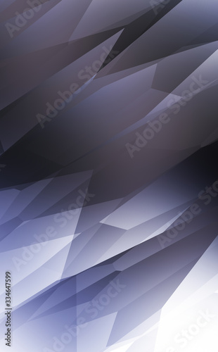 Abstract Background. Triangle 3d illustration polygonal art pattern style. Future graphic geometric design. Geometry texture futuristic decoration. Trendy and vibrant modern style template..