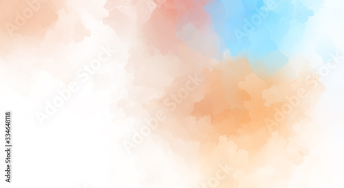 Brushed Painted Abstract Background. Brush stroked painting. Strokes of paint. 2D Illustration.