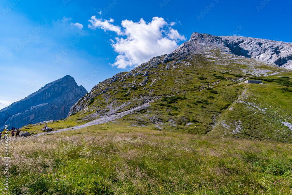 Mountain tour on the Watzmann