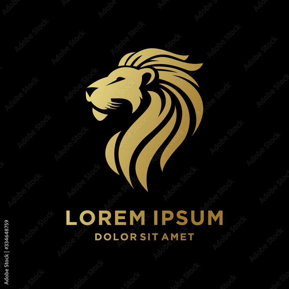 Gold Lion Spear Logo | BrandCrowd Logo Maker