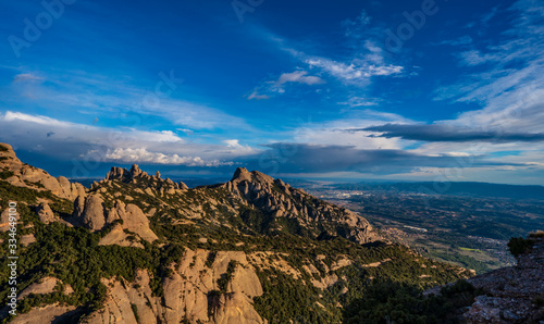Mountain of Montserrat  Catalonia Spain.