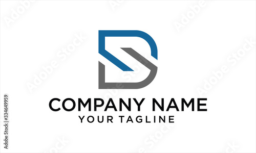 COMBINATION LETTER LOGO FROM S AND D LOGO DESIGN CONCEPT