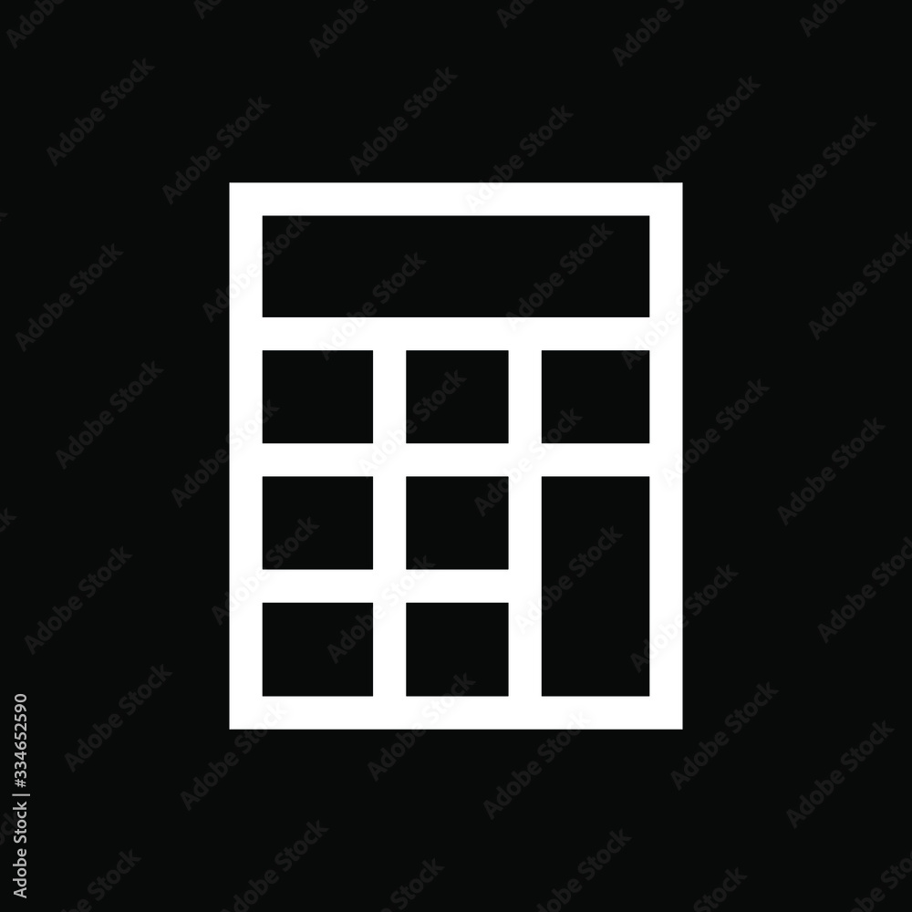 icon vector calculator, calculator icon icon vector calculator, calculator icon
