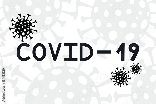 EPS 10 vector. Coronavirus outbreak concept. Stop virus spread by quarantine.	