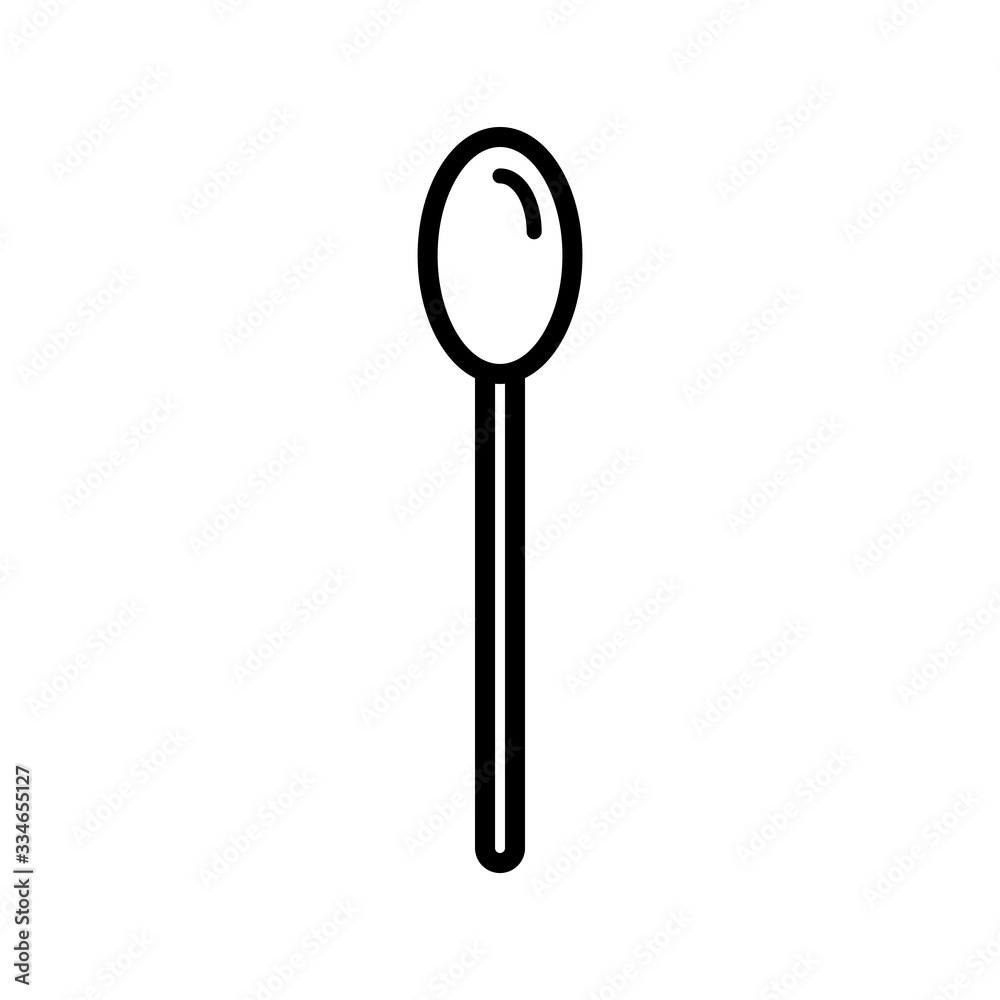 spoon icon design vector template spoon icon design vector template