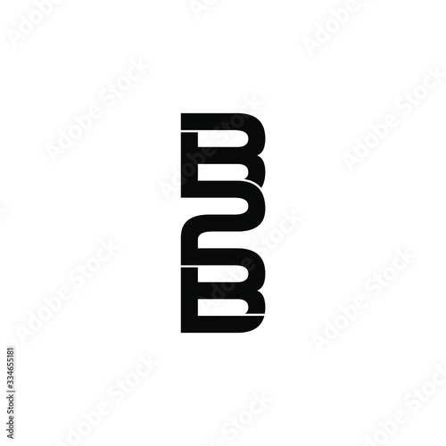 b2b letter original monogram logo design