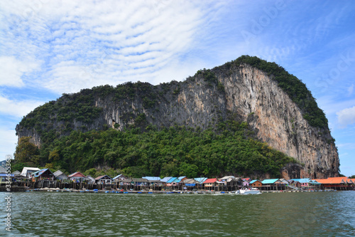 Koh Panyee, A Famous Floating Village in Phang Nga Bay