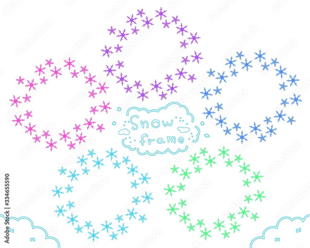 -snow frame- -snow frame-