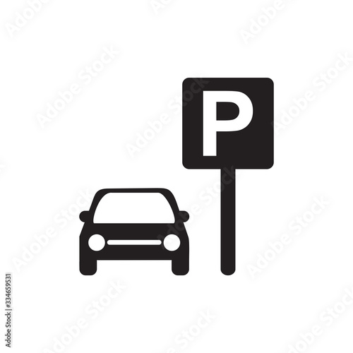 PARK AREA ICON , ZONE PARK ICON