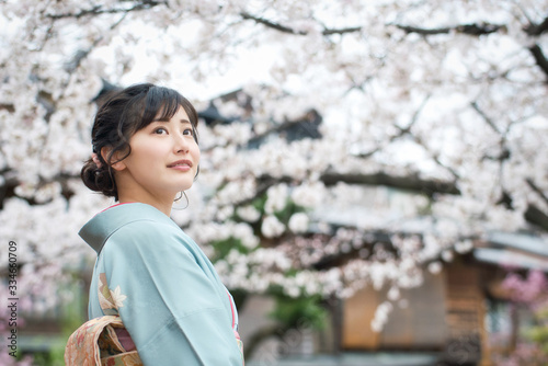 Foto 着物の女性