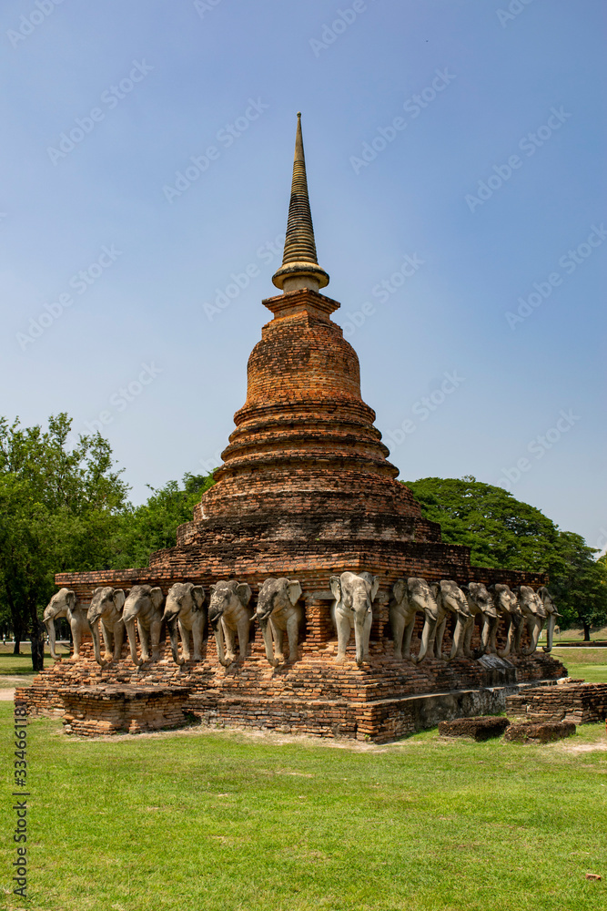 pagoda in ayutthaya thailand