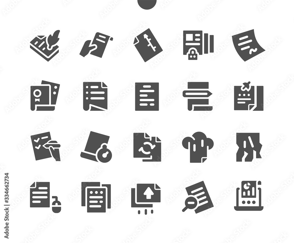 File Well-crafted Pixel Perfect Vector Solid Icons 30 2x Grid for Web Graphics and Apps. Simple Minimal Pictogram File Well-crafted Pixel Perfect Vector Solid Icons 30 2x Grid for Web Graphics and Apps. Simple Minimal Pictogram
