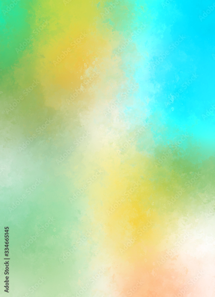 Brushed Painted Abstract Background. Brush stroked painting. Artistic vibrant and colorful wallpaper.