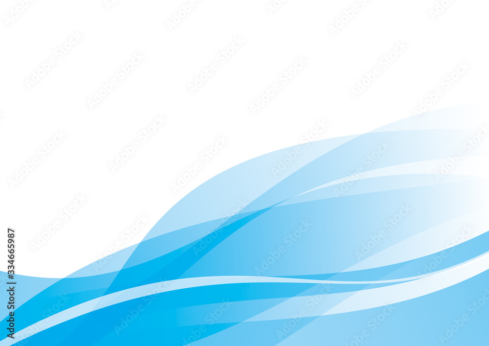 Fototapeta premium 曲線 抽象 背景 青