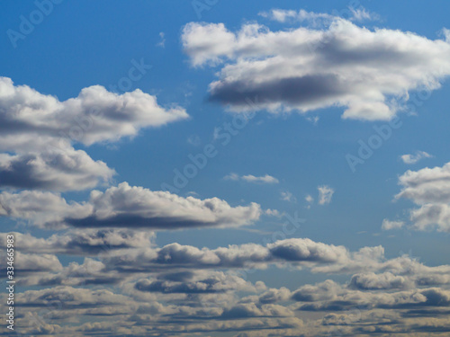 Clouds on sky