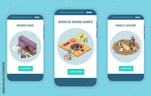 Isometric Games Vertical Banners