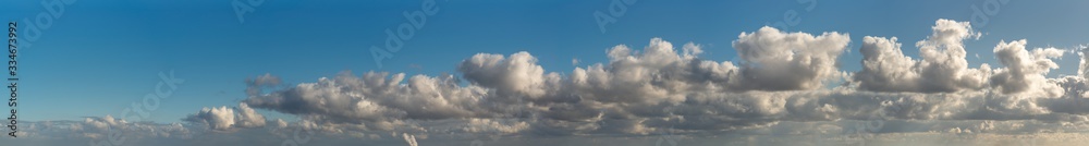 Fantastic soft clouds against blue sky, natural composition Fantastic soft clouds against blue sky, natural composition