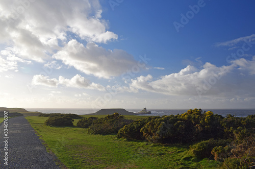 Rhossili, viewing Worm's Head