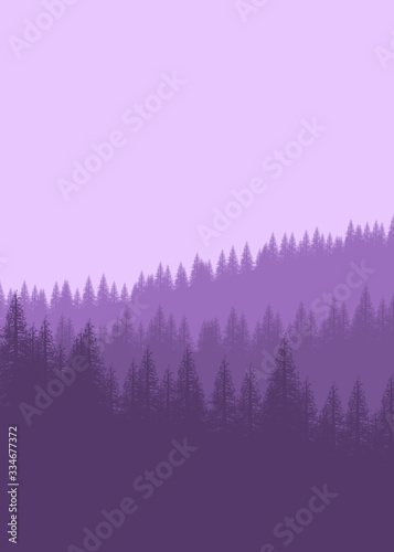 Flat landscape mountain for background, wallpaper, texture, ui, 