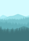 Flat landscape mountain for background, wallpaper, texture, ui, 