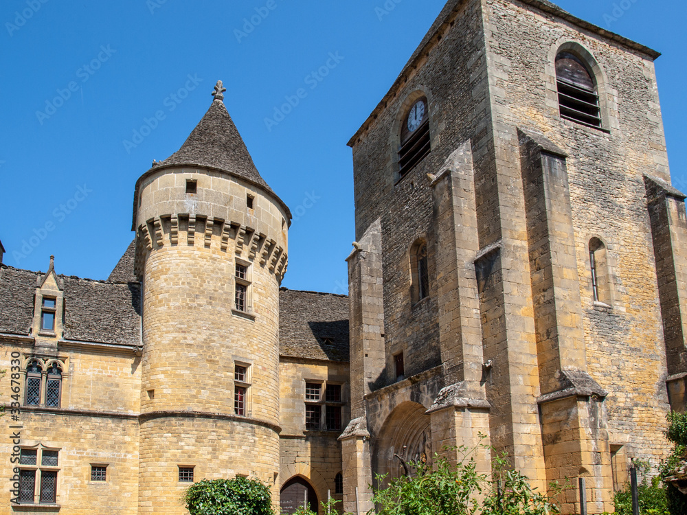 Saint Genies is a lovely; village between Montignac and Sarlat. Perigord; Dordogne; France