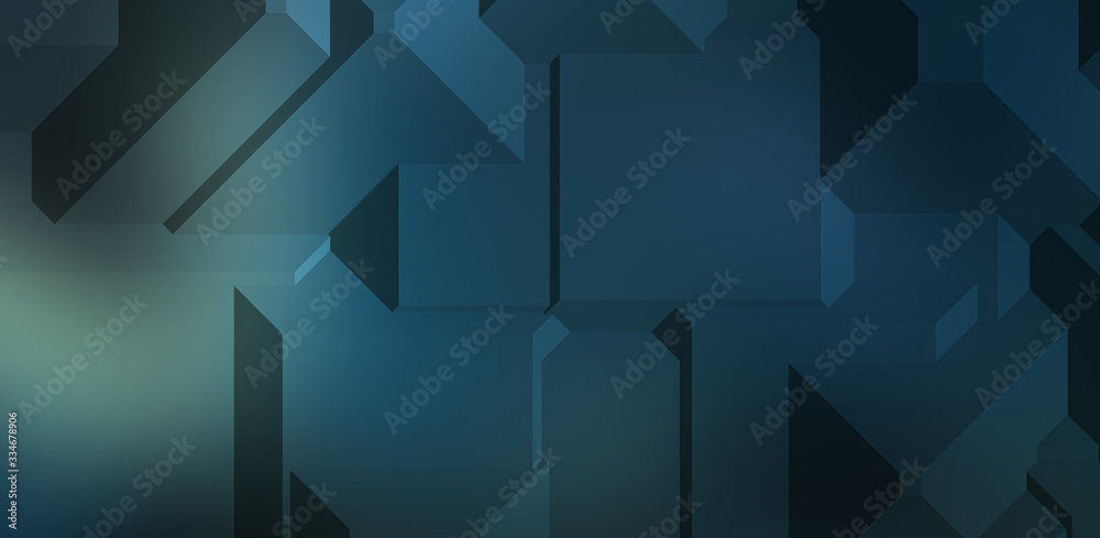 Polygonal background. Colorful wallpaper with geometric design. Digital 3d illustration.
