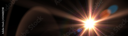 Modern abstract backgrounds banner space neon lights (super high resolution) 3d rendering