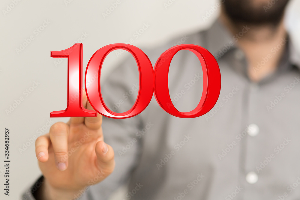 100 Digital number Years Anniversary 3d background. 100 Digital number Years Anniversary 3d background.