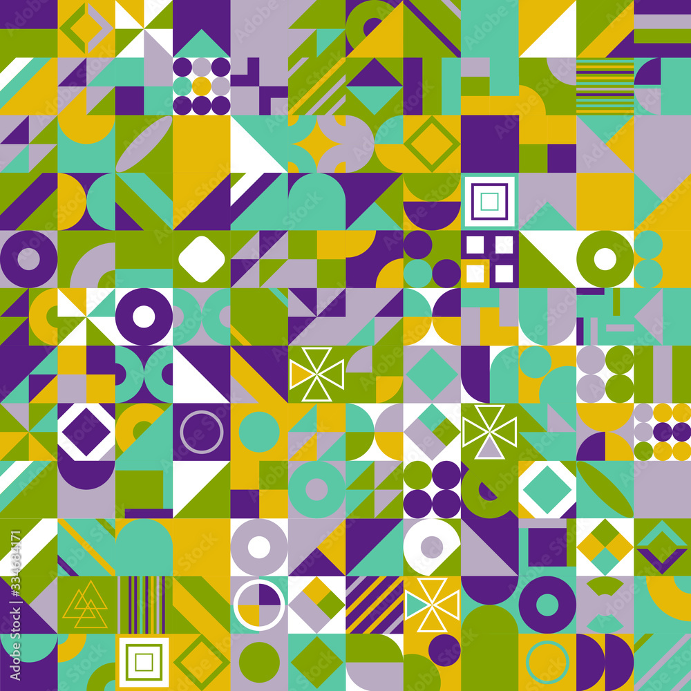 Modern vector abstract geometric pattern with different shapes. Abstract texture background for cover poster, banner, brochure Modern vector abstract geometric pattern with different shapes. Abstract texture background for cover poster, banner, brochure