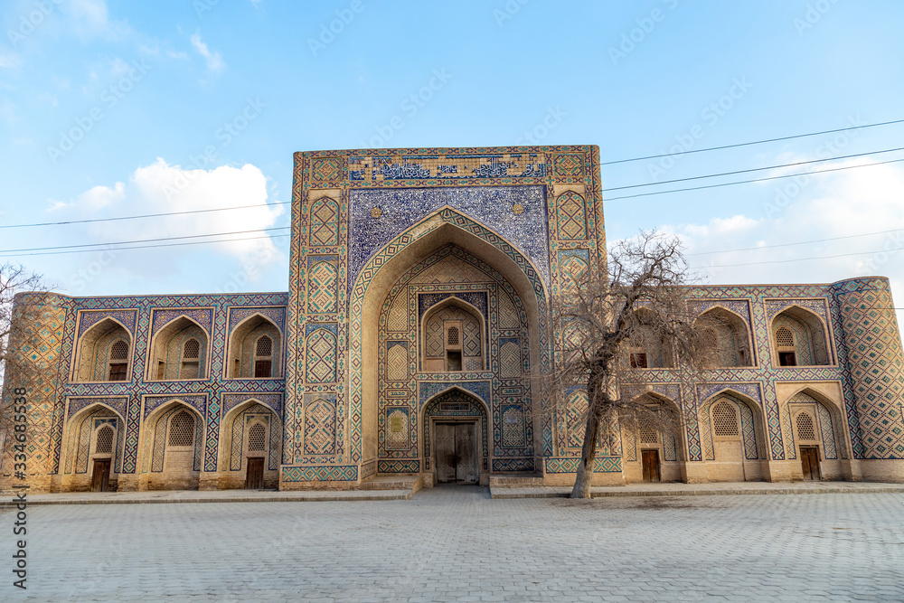 The Kosh madrasah, Bukhara city, Uzbekistan