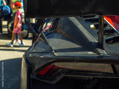 Платно carbon fiber race car