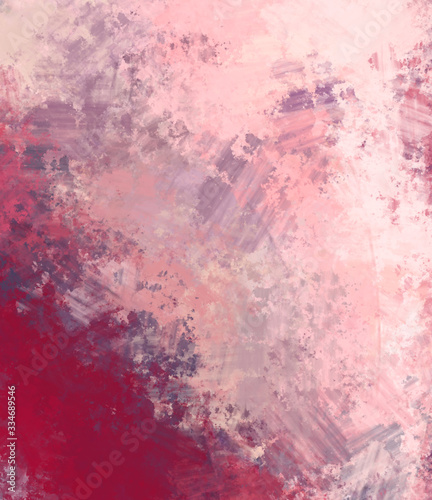 Brushed Painted Abstract Background. Brush stroked painting. Strokes of paint. 2D Illustration.
