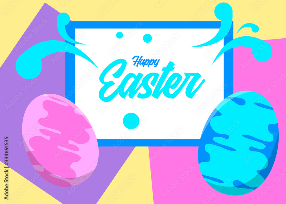 Fototapeta premium Happy Easter