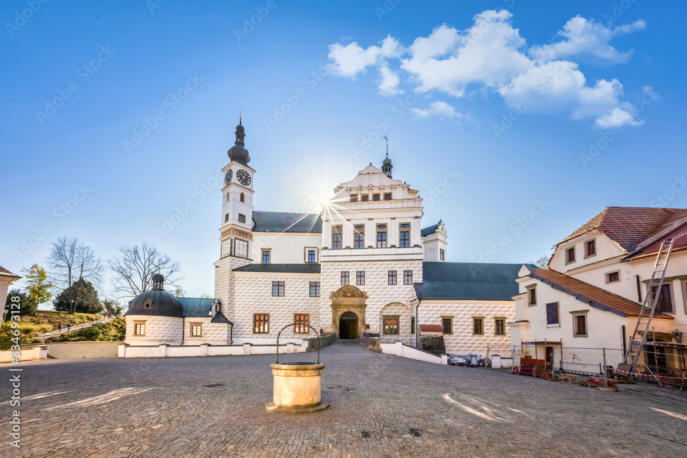 Pardubice, Czech republic. View of Pardubice Castle 