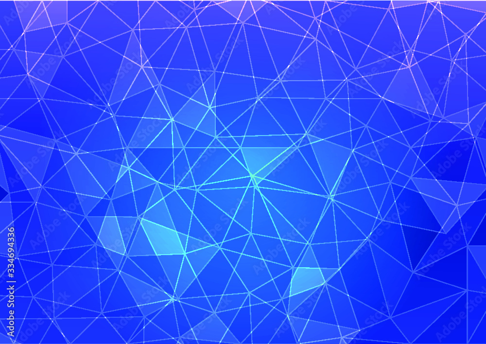 Geometric abstract polygonal background (vector)