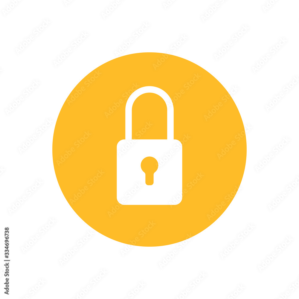 lock icon, security icon vector illustration lock icon, security icon vector illustration