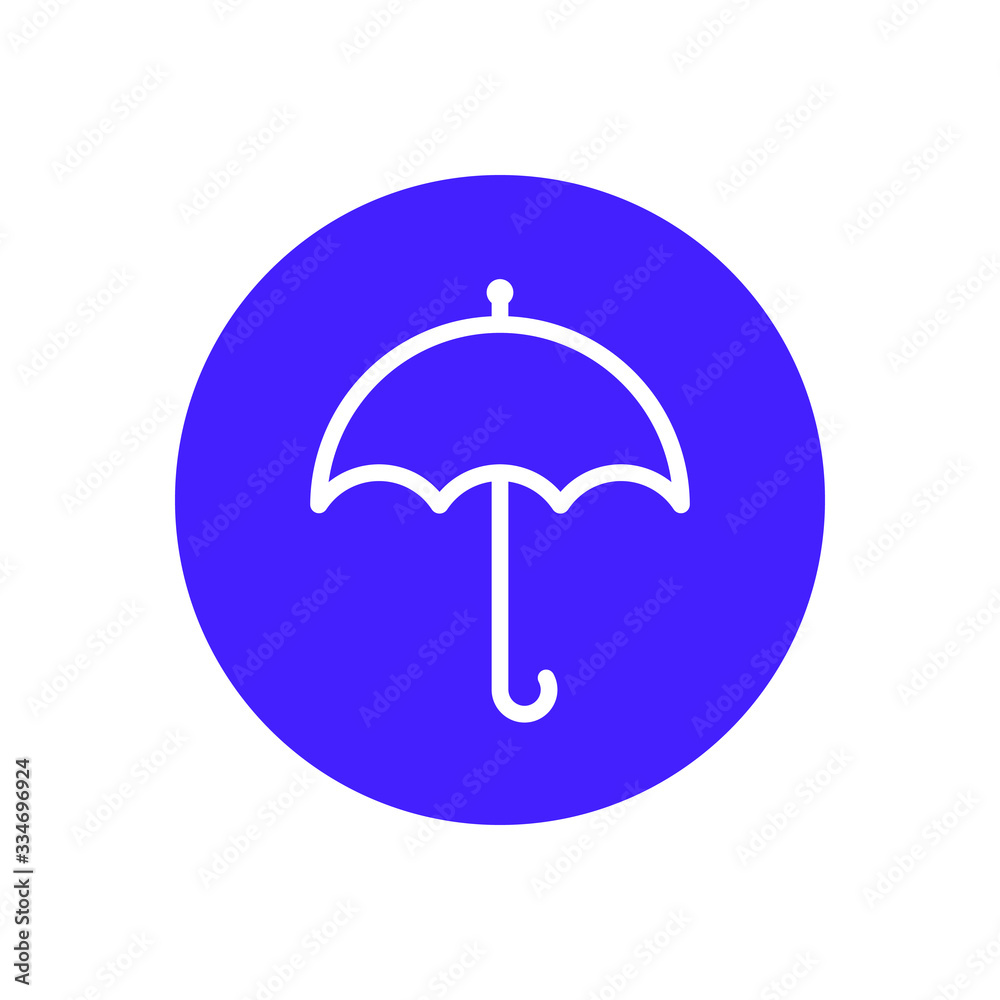 umbrella icon isolated on white background umbrella icon isolated on white background