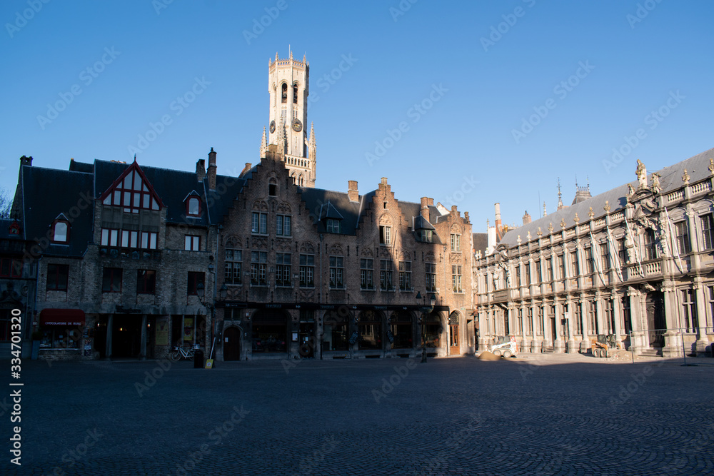 Historic city of Bruges, Venice of the North, Belgium