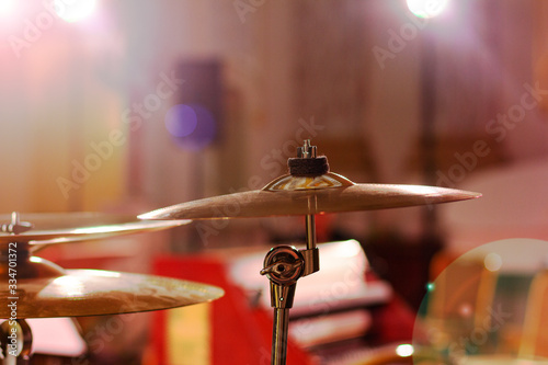 Photography Percussion plate in the concert hall