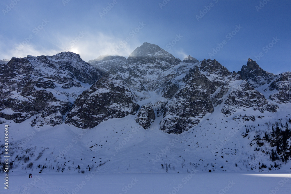 Hiking train to Morskie Oko from Zakopane (Poland)