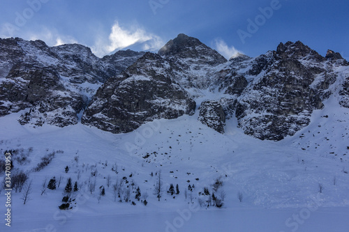 Hiking train to Morskie Oko from Zakopane (Poland)