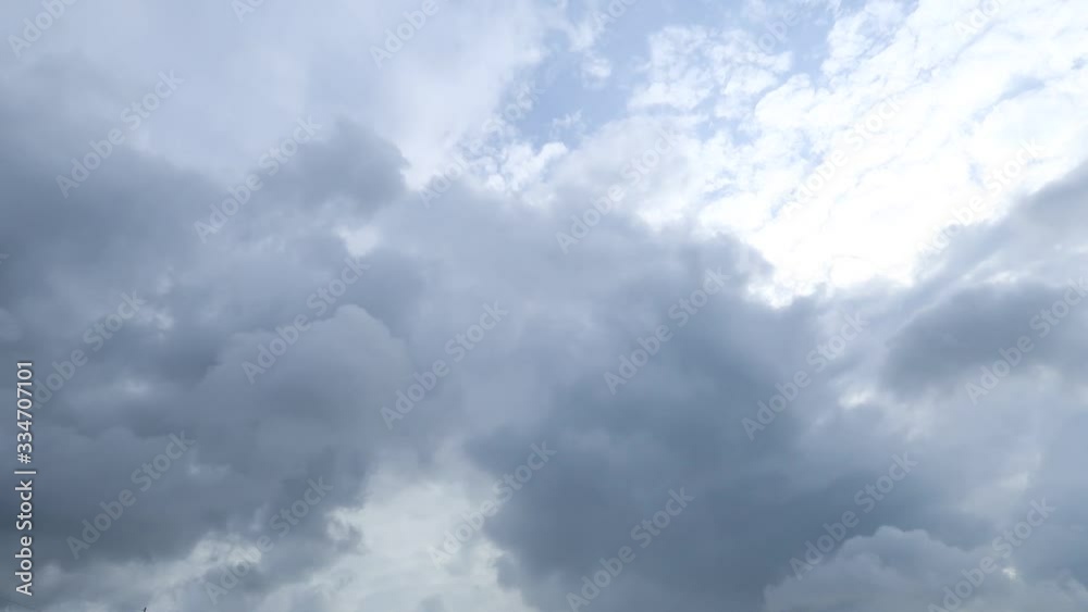 Beautiful sunny blue sky with fast moving white & gray clouds in tropical summer or spring sunlight & sun rays at sunshine day TimeLapse. Puffy & fluffy cloudscape in bright daylight skyline horizon Beautiful sunny blue sky with fast moving white & gray clouds in tropical summer or spring sunlight & sun rays at sunshine day TimeLapse. Puffy & fluffy cloudscape in bright daylight skyline horizon