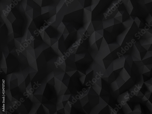 Dark gray polygonal background